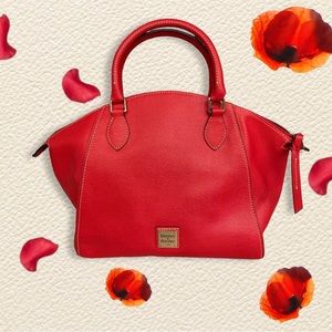 NWOT-RED DOONEY & BOURKE Leather Satchel
